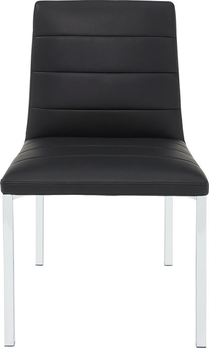 Modus Furniture - Amalfi Mtl Bck Chr - Soot/Chrm Set of 2 - 1AZV66M_2 view 2