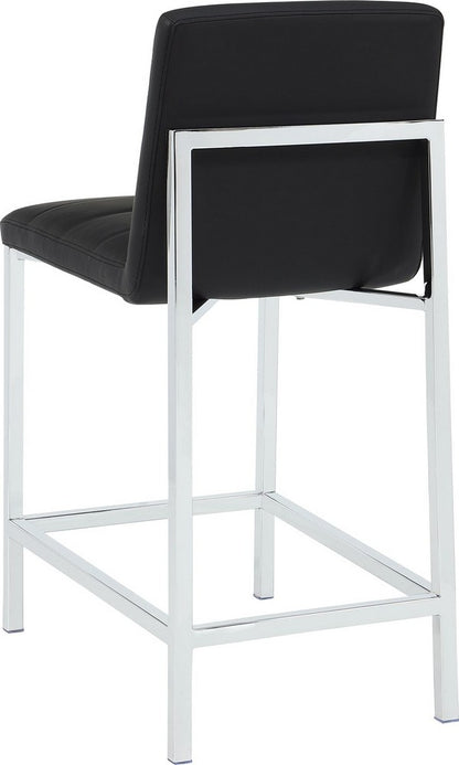 Modus Furniture - Amalfi Mtl Bk Ct Stl -Soot/Chr - 1AZV70M_1 view 4