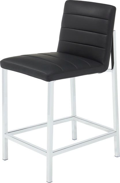 Modus Furniture - Amalfi Mtl Bk Ct Stl -Soot/Chr Set of 2 - 1AZV70M_2 view 1