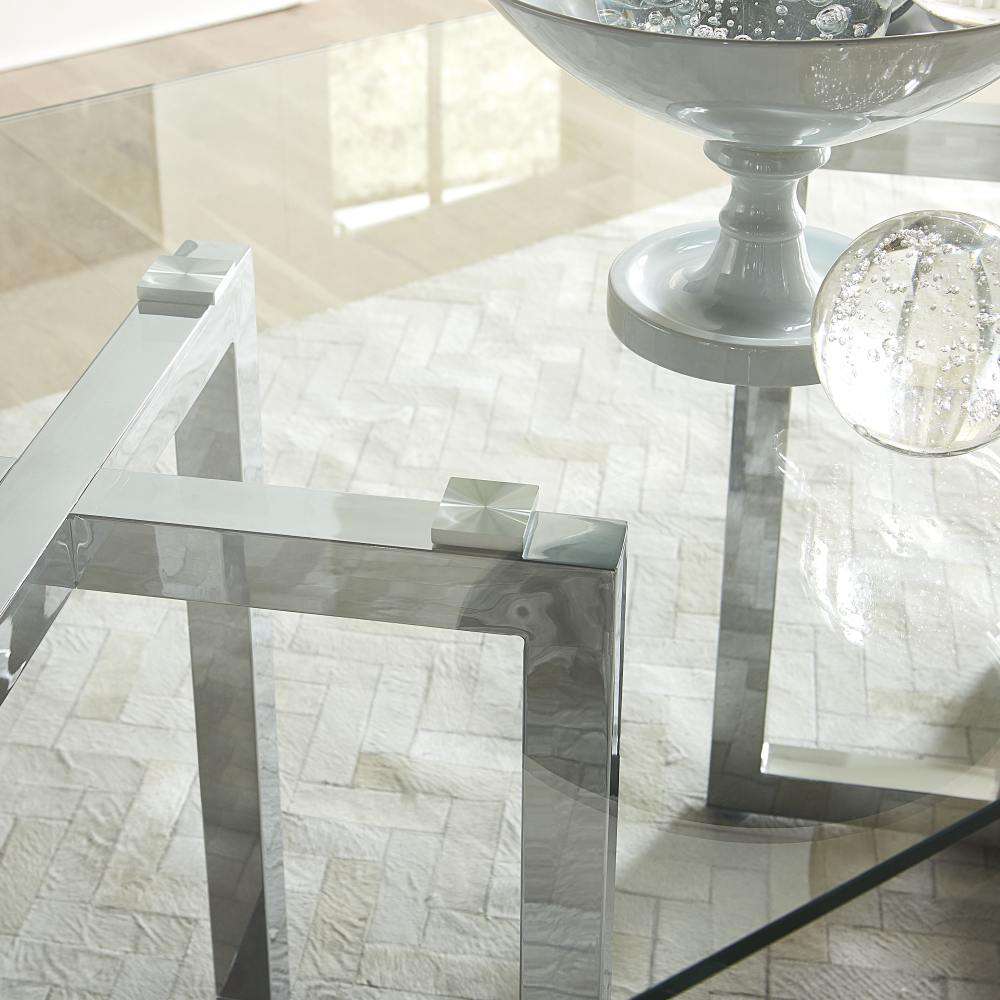 Modus Furniture - Amalfi Rectangle Table - Glass - 1AJ5617G veiw 2