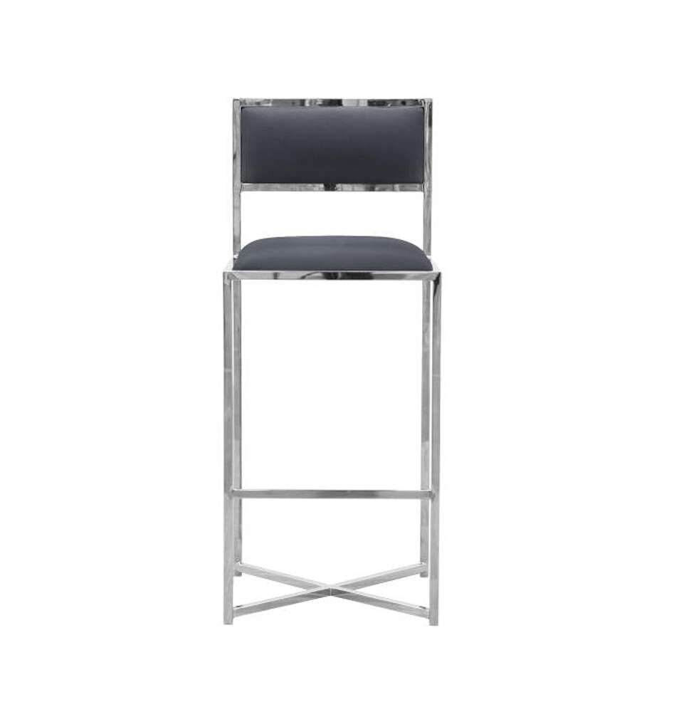 Modus Furniture - Amalfi X-Base Bar Stool in Cobalt (Set of 2) - 1AE868X veiw 3