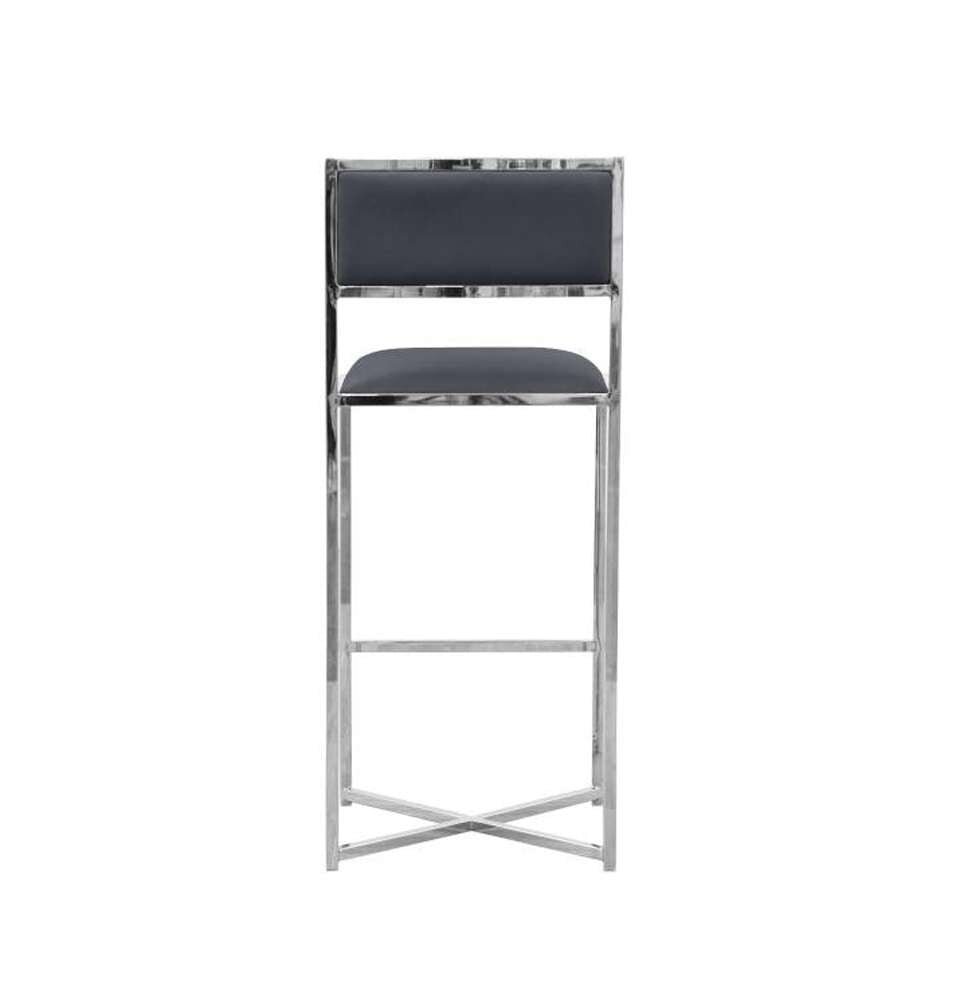 Modus Furniture - Amalfi X-Base Bar Stool in Cobalt (Set of 2) - 1AE868X veiw 4