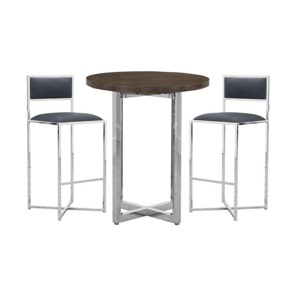 Modus Furniture - Amalfi X-Base Bar Stool in Cobalt (Set of 2) - 1AE868X veiw 5