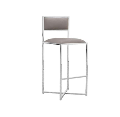 Modus Furniture - Amalfi X-Base Bar Stool in Taupe (Set of 2) - 1AE268X view 1