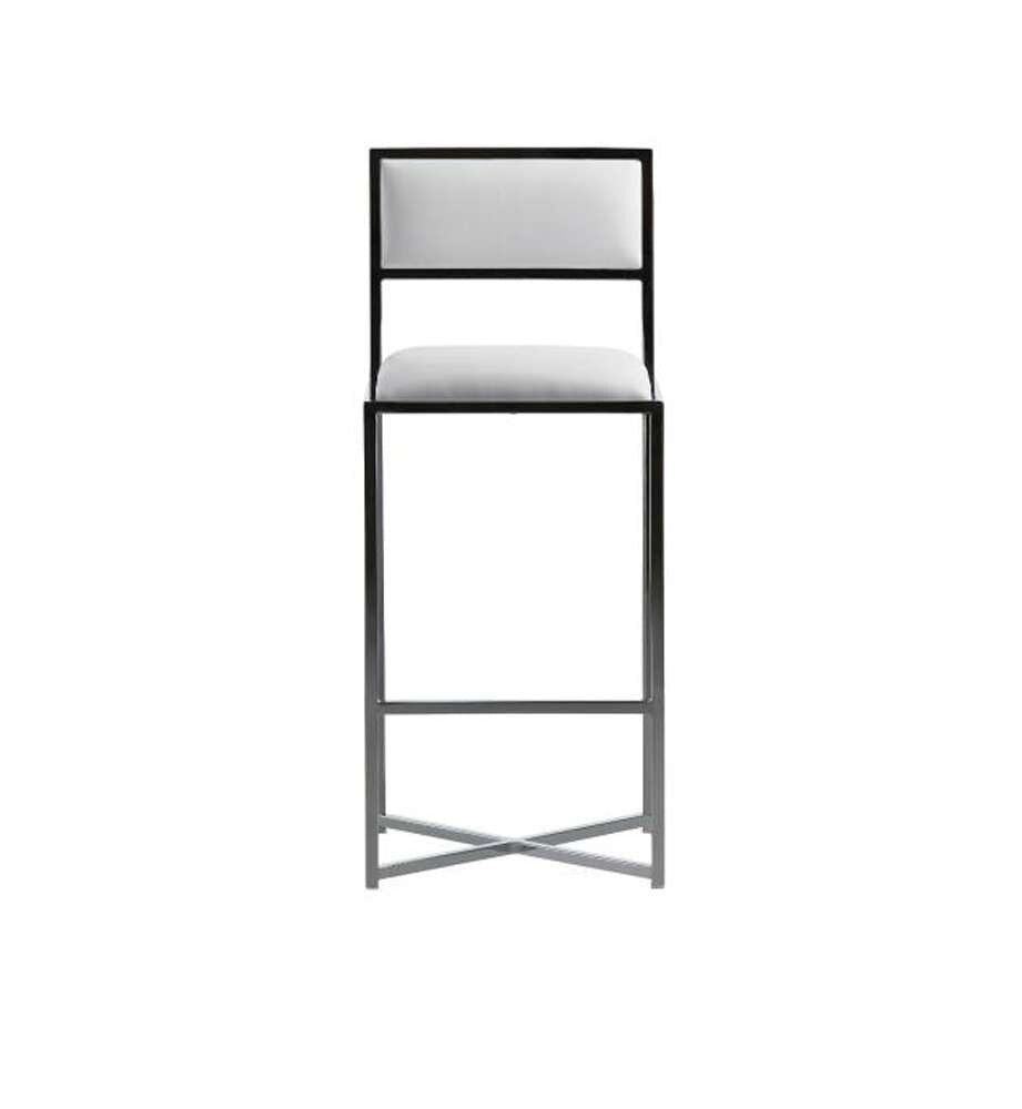 Modus Furniture - Amalfi X-Base Bar Stool in White (Set of 2) - 1AA468X veiw 3