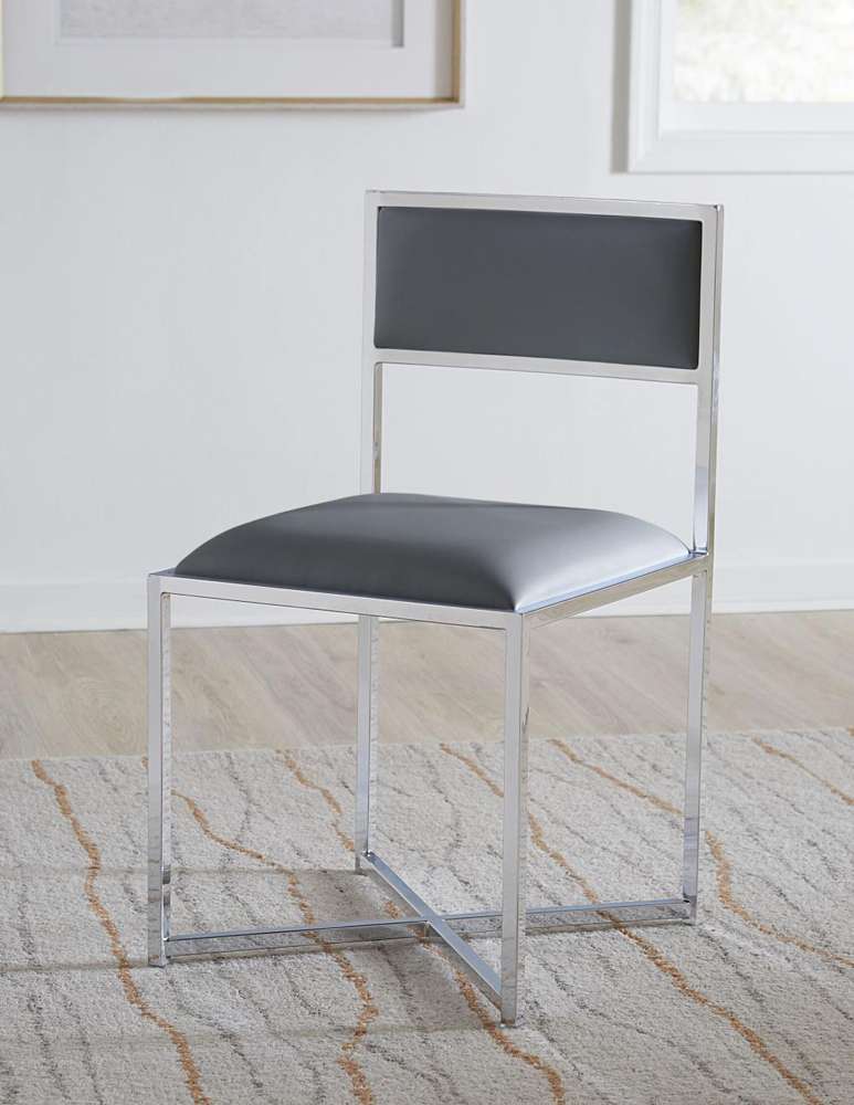 Modus Furniture - Amalfi X-Base Chair in Cobalt (Set of 2) - 1AE866X veiw 1