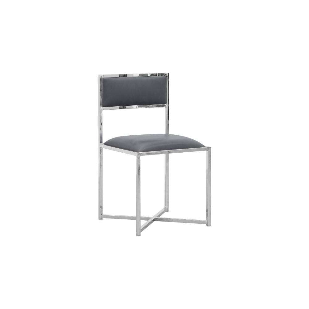 Modus Furniture - Amalfi X-Base Chair in Cobalt (Set of 2) - 1AE866X veiw 2