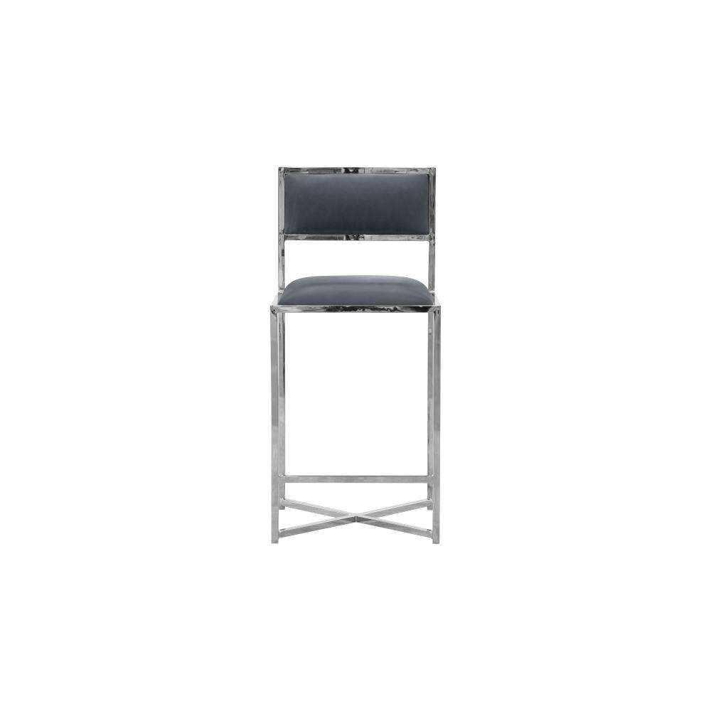 Modus Furniture - Amalfi X-Base Counter Stool in Cobalt (Set of 2) - 1AE870X veiw 3