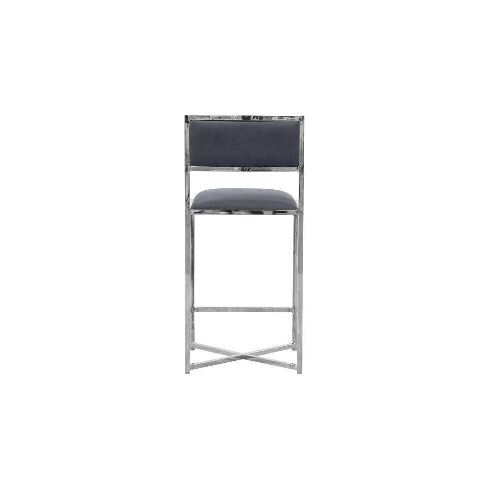 Modus Furniture - Amalfi X-Base Counter Stool in Cobalt (Set of 2) - 1AE870X veiw 4