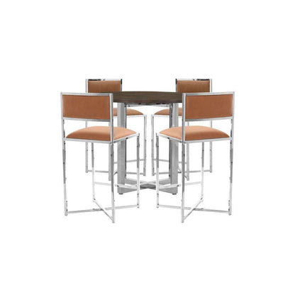 Modus Furniture - Amalfi X-Base Counter Stool in Cognac (Set of 2) - 1A8370X veiw 4