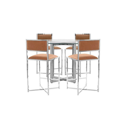 Modus Furniture - Amalfi X-Base Counter Stool in Cognac (Set of 2) - 1A8370X veiw 5