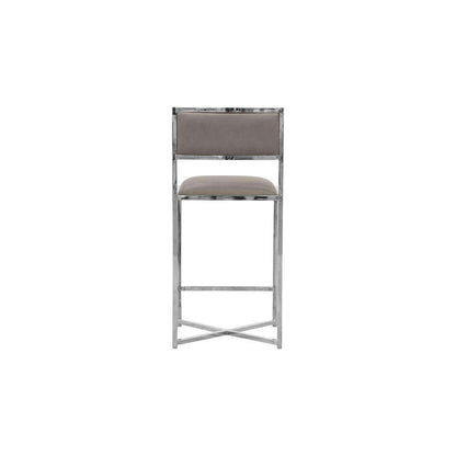 Modus Furniture - Amalfi X-Base Counter Stool in Taupe (Set of 2) - 1AE270X veiw 5