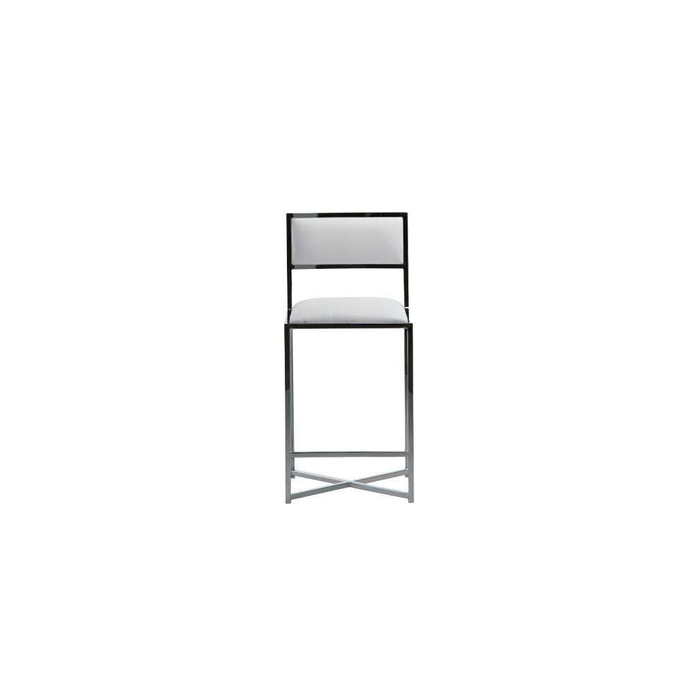 Modus Furniture - Amalfi X-Base Counter Stool in White (Set of 2) - 1AA470X veiw 3