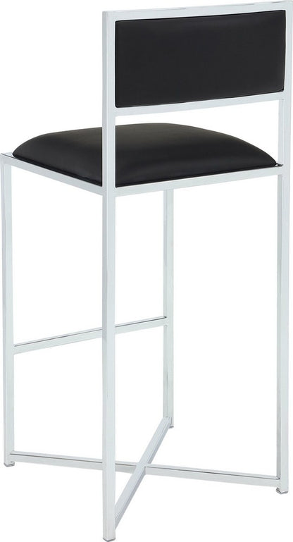 Modus Furniture - Amalfi X Bse Br Stl - Soot/Chrm - 1AZV68X_1 view 4