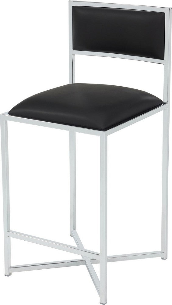 Modus Furniture - Amalfi X Bse Ct Stl - Soot/Chrm - 1AZV70X_1 view 1