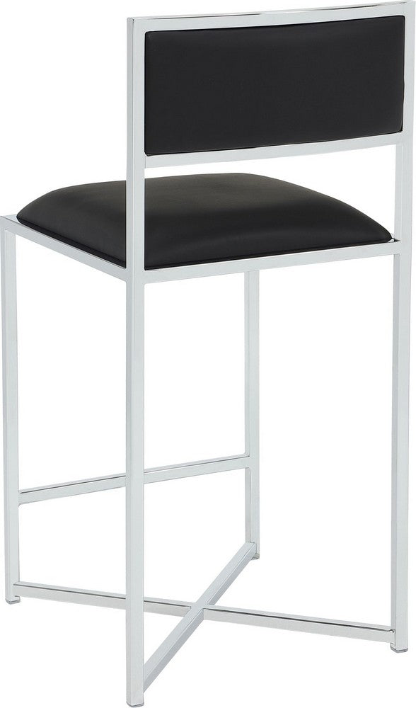 Modus Furniture - Amalfi X Bse Ct Stl - Soot/Chrm - 1AZV70X_1 view 4