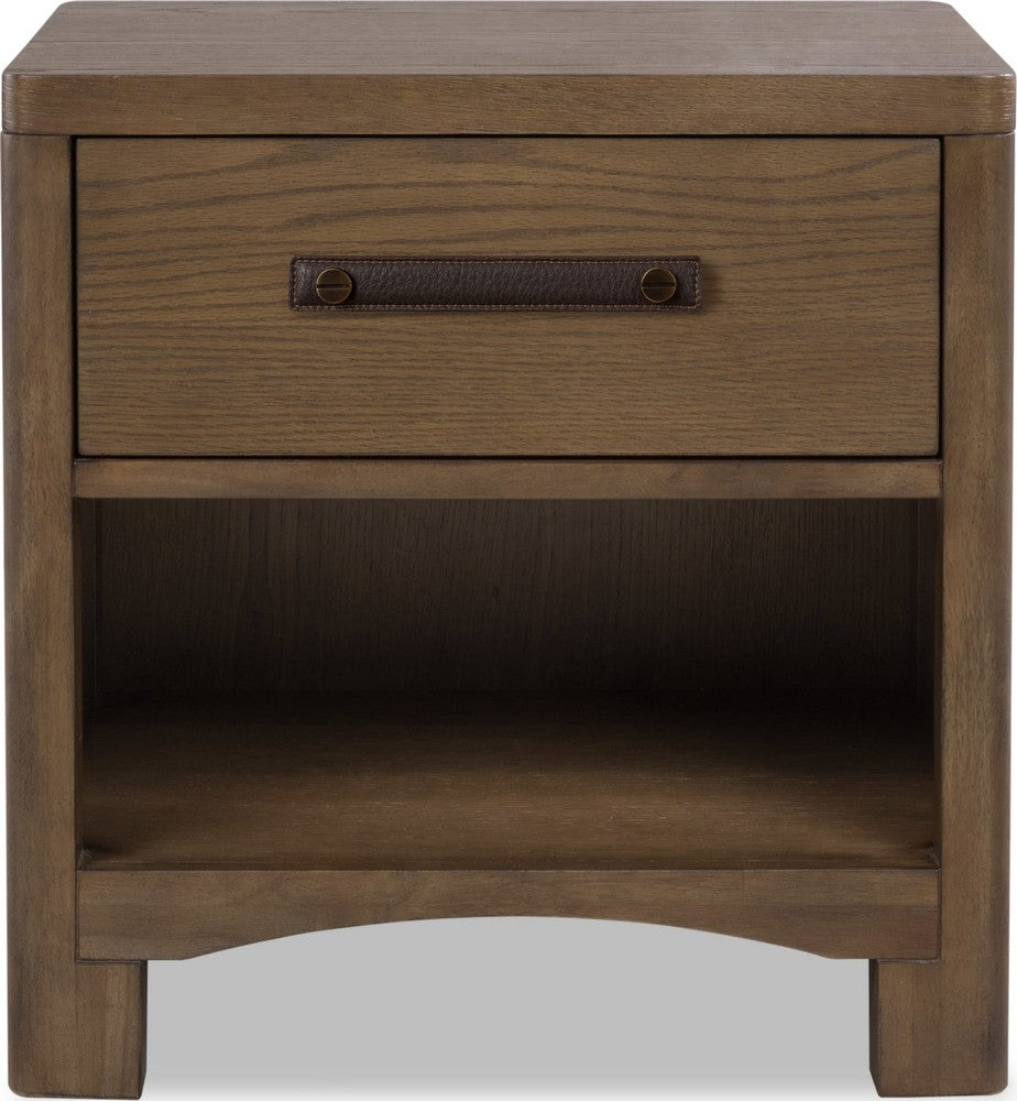 Modus Furniture - Arden 1-Drw NS - Tavern Brown - YK2R81 view 2