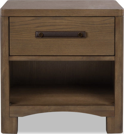 Modus Furniture - Arden 1-Drw NS - Tavern Brown - YK2R81 view 2