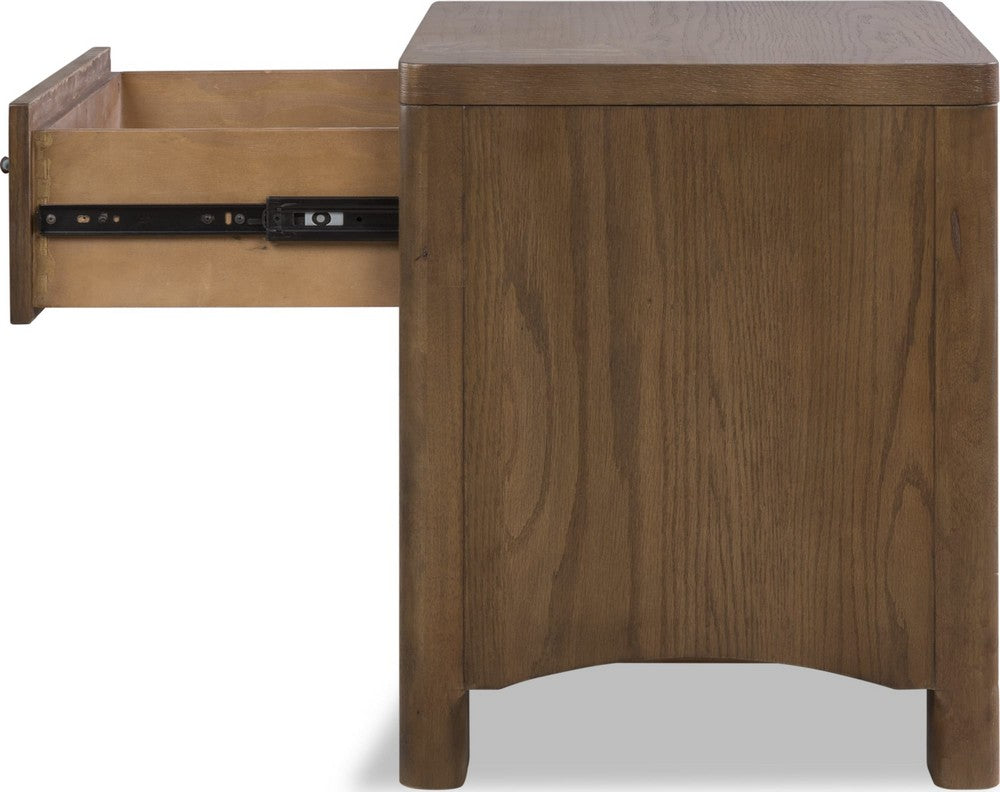 Modus Furniture - Arden 1-Drw NS - Tavern Brown - YK2R81 view 4
