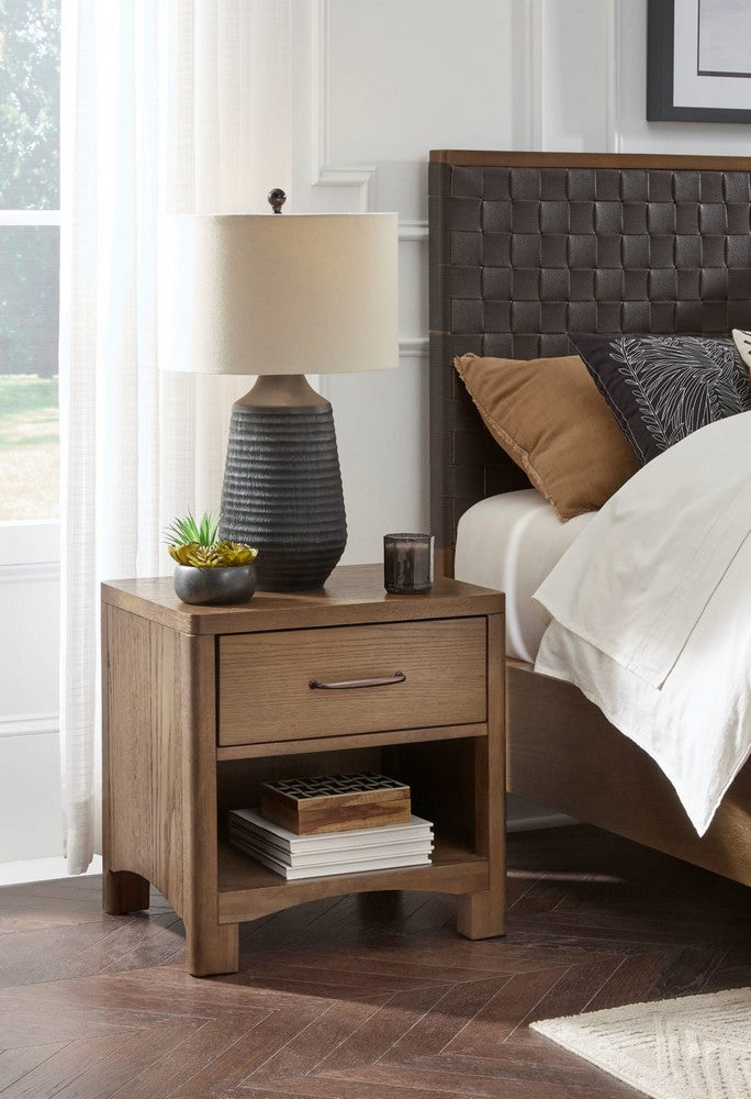 Modus Furniture - Arden 1-Drw NS - Tavern Brown - YK2R81 view 5