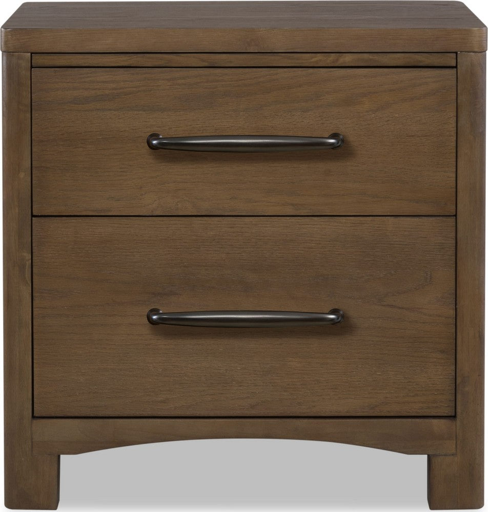 Modus Furniture - Arden 2-Drw NS - Tavern Brown - YK2R81B view 2