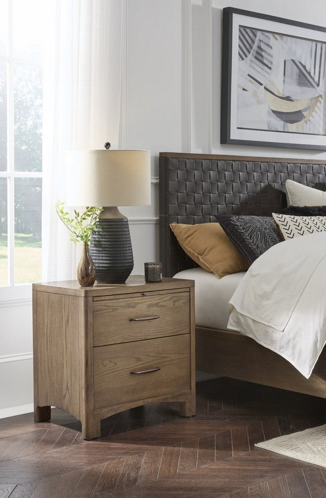 Modus Furniture - Arden 2-Drw NS - Tavern Brown - YK2R81B view 5