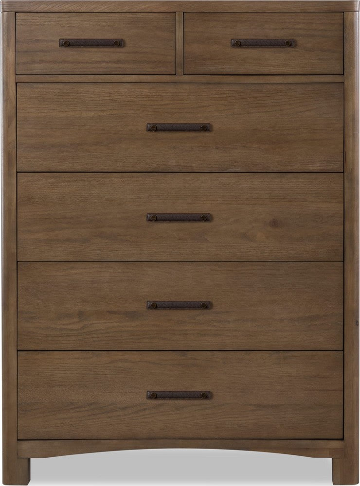 Modus Furniture - Arden 6 Drw Chest - Tvrn Brown - YK2R84 view 2