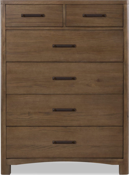 Modus Furniture - Arden 6 Drw Chest - Tvrn Brown - YK2R84 view 2