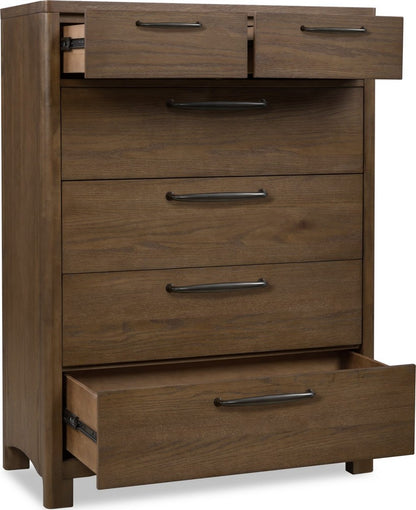 Modus Furniture - Arden 6 Drw Chest - Tvrn Brown - YK2R84 view 3