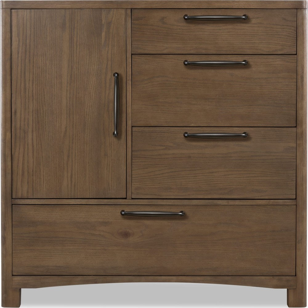 Modus Furniture - Arden Door Chest - Tavrn Brown - YK2R85 view 2