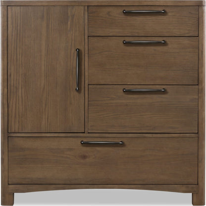 Modus Furniture - Arden Door Chest - Tavrn Brown - YK2R85 view 2