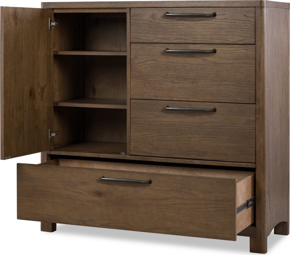 Modus Furniture - Arden Door Chest - Tavrn Brown - YK2R85 view 3