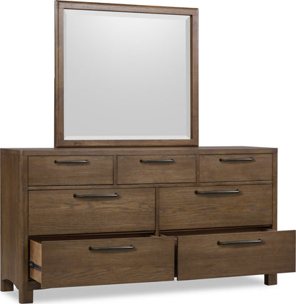 Modus Furniture - Arden Dresser - Tavern Brown - YK2R82 view 3
