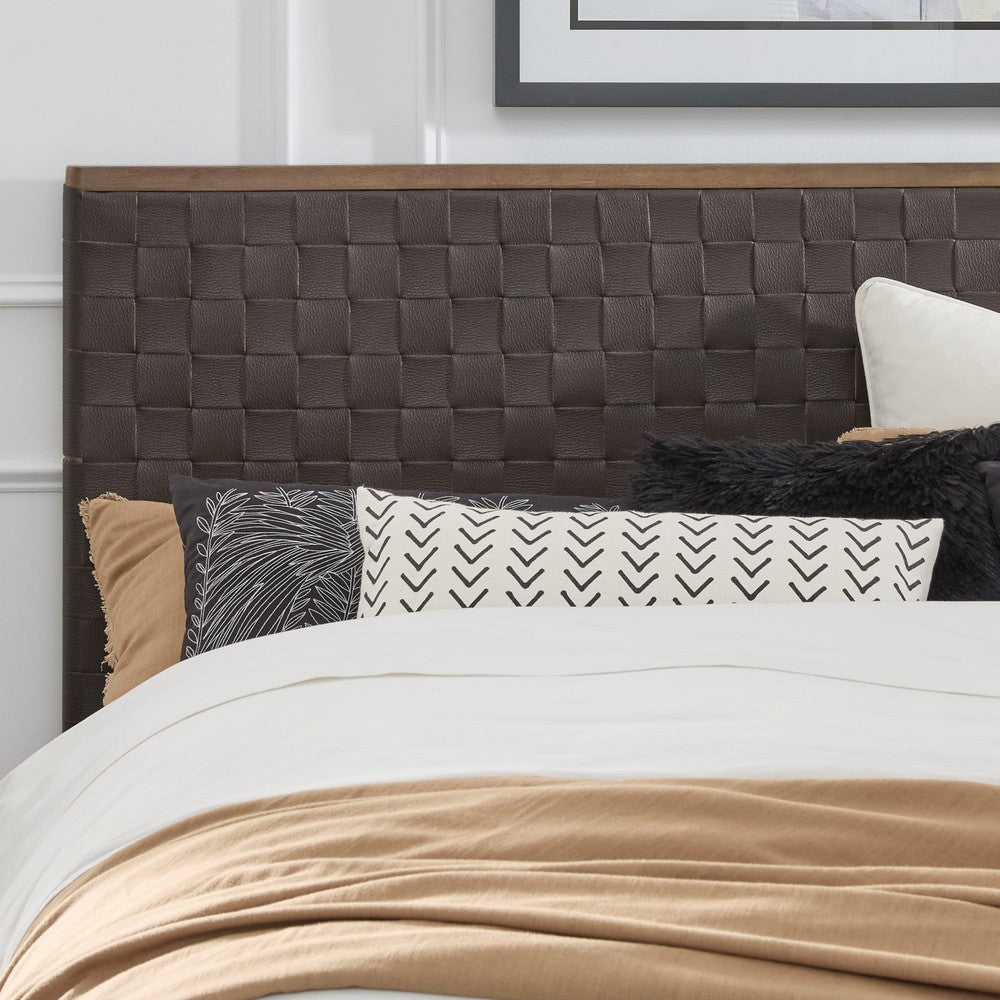 Modus Furniture - Arden Pfm QN Bed - Dk Ch/T Bwn - YK2RH5 view 5