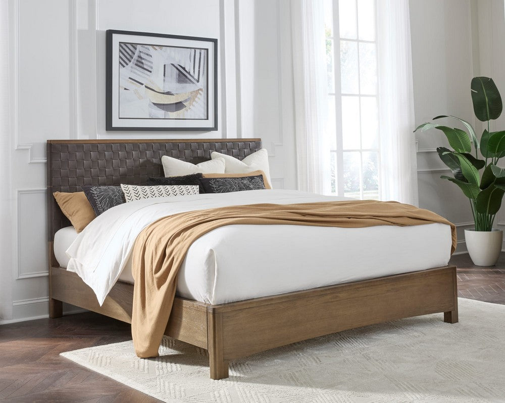 Modus Furniture - Arden Pfm QN Bed - Dk Ch/T Bwn - YK2RH5 view 6