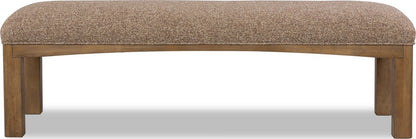 Modus Furniture - Arden Uph Bench - Mlt Grn/T Bn - YK2R65B1 view 2