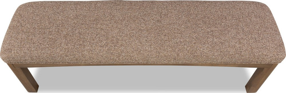 Modus Furniture - Arden Uph Bench - Mlt Grn/T Bn - YK2R65B1 view 4