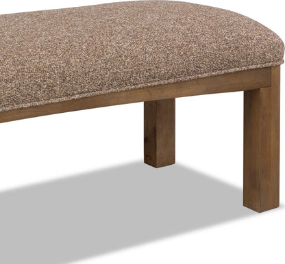 Modus Furniture - Arden Uph Bench - Mlt Grn/T Bn - YK2R65B1 view 5