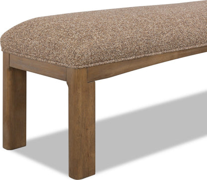 Modus Furniture - Arden Uph Bench - Mlt Grn/T Bn - YK2R65B1 view 6