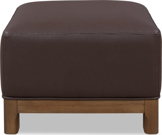 Modus Furniture - Arden Uph Ottoman - D Ch/T Bwn - YK2R88 view 2