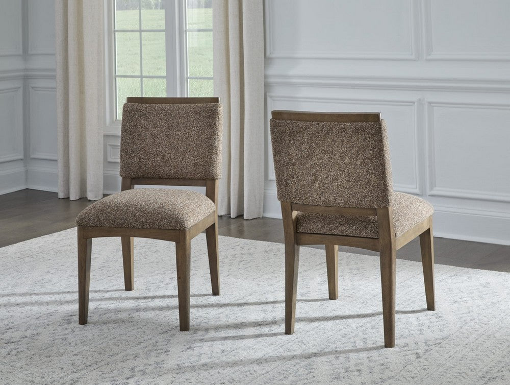 Modus Furniture - Arden Uph Sd Chair - M Gn/T Bn - YK2R63_1 view 6