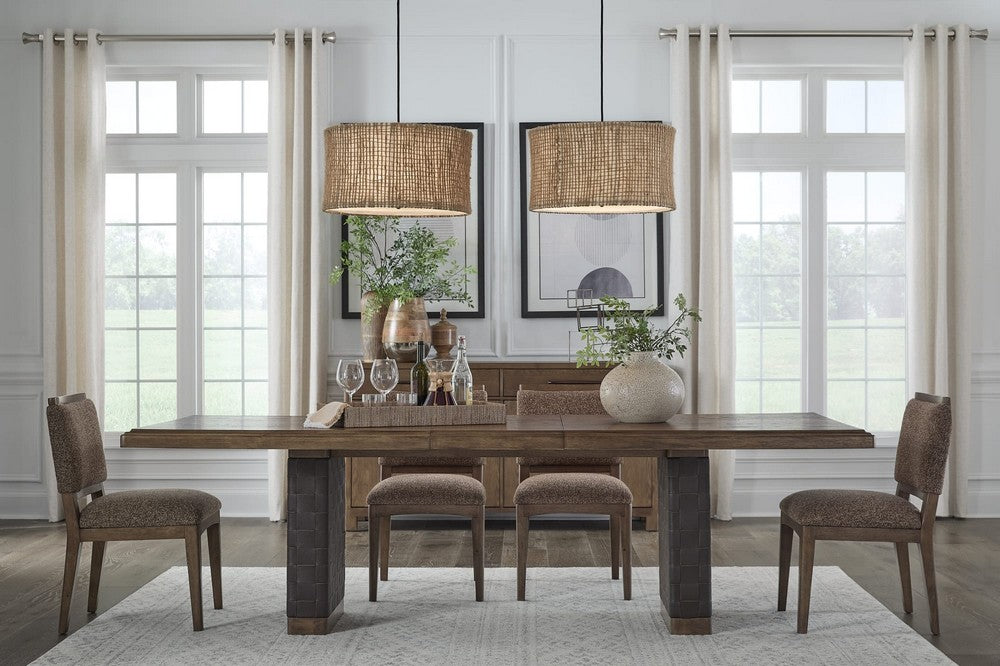 Modus Furniture - Arden Uph Sd Chair - M Gn/T Bn - YK2R63_1 view 7