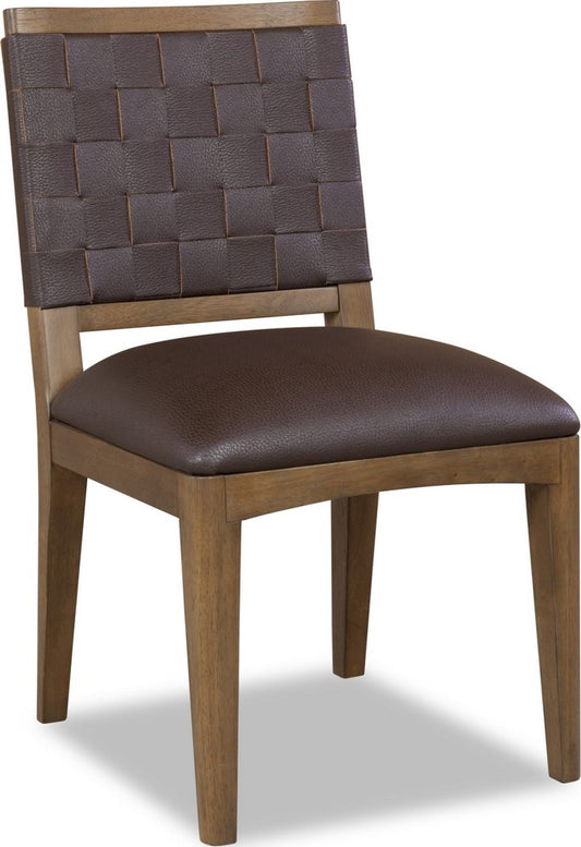 Modus Furniture - Arden Wvn Sd Chair - D C/T Brn - YK2R64_1 view 1