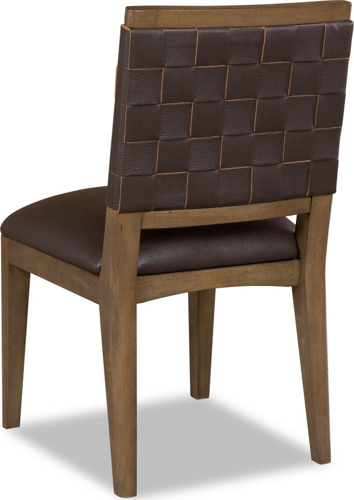 Modus Furniture - Arden Wvn Sd Chair - D C/T Brn - YK2R64_1 view 4