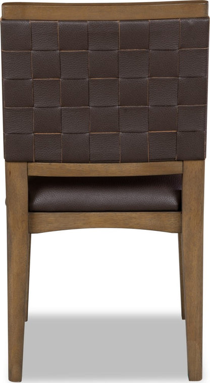 Modus Furniture - Arden Wvn Sd Chair - D C/T Brn - YK2R64_1 view 5