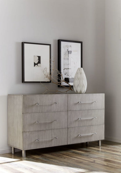 Modus Furniture - Argento Dresser in Misty Grey (2024) - 9DM882A view 4