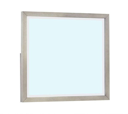 Modus Furniture - Argento Dresser Mirror in Misty Grey - 9DM883 veiw 3