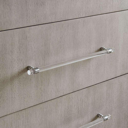 Modus Furniture - Argento Nightstand in Misty Grey - 9DM881 veiw 4