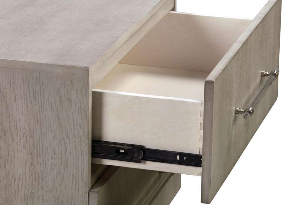 Modus Furniture - Argento Nightstand in Misty Grey - 9DM881 veiw 7