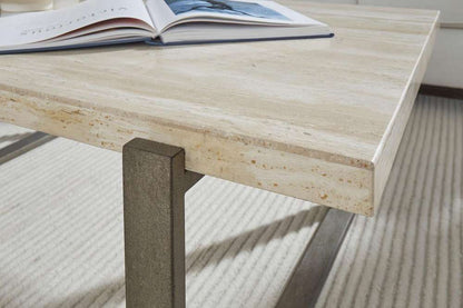 Modus Furniture - Ariela End Table in Desert Taupe - FLBK22 veiw 3